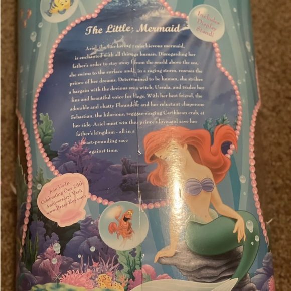 DISNEY , Vintage , The Little mermaid Keepsake Porcelain Doll, Special Edition - Picture 2 of 5